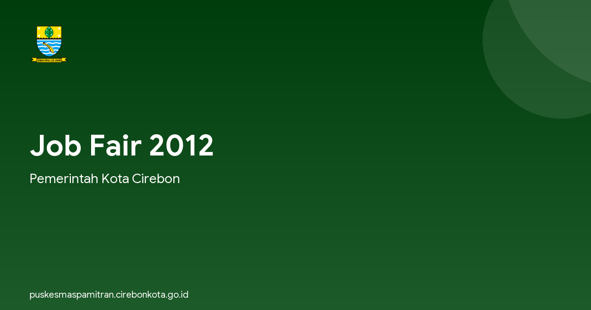 Job Fair 2012