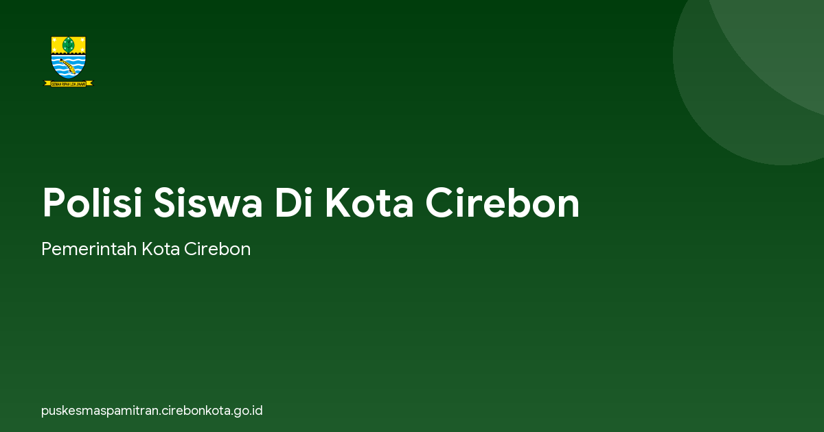 Polisi Siswa Di Kota Cirebon