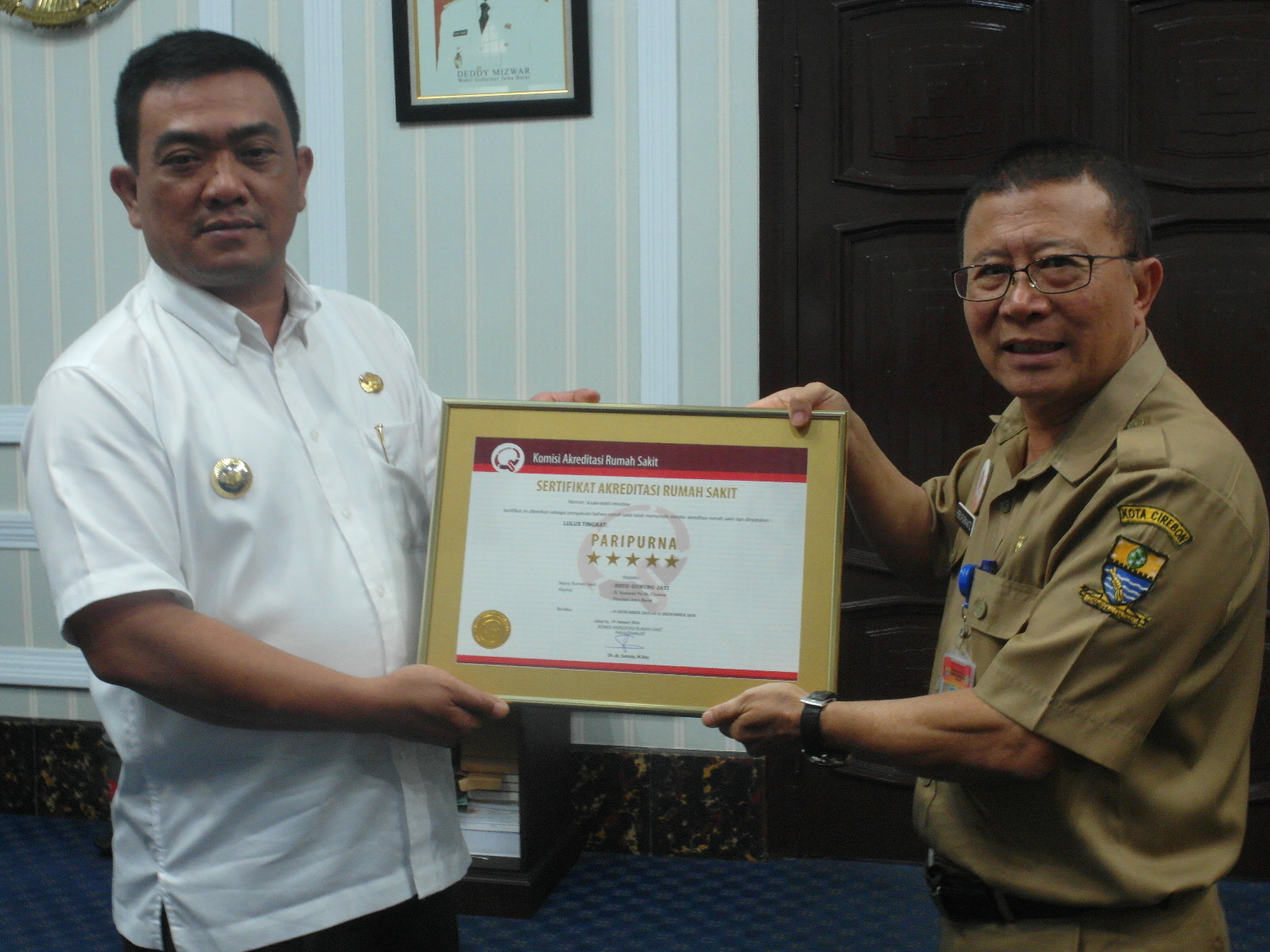 RSUD Gunungjati Raih Akreditasi Paripurna